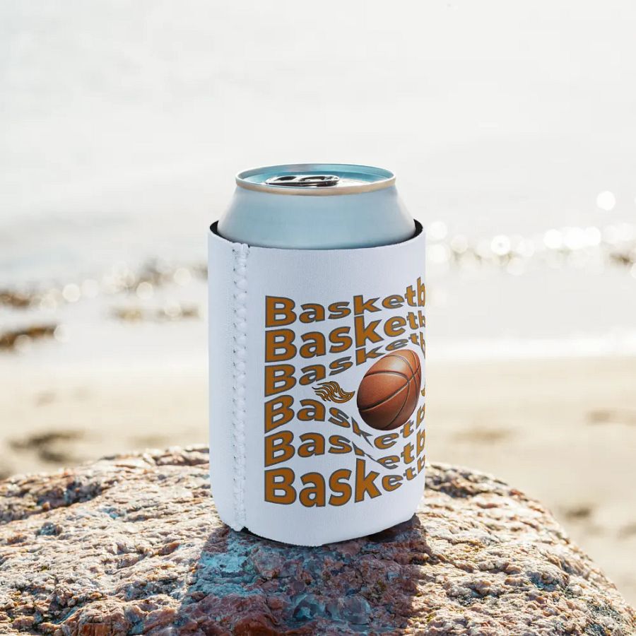 Swirl Basketball Can Cooler product image (9)