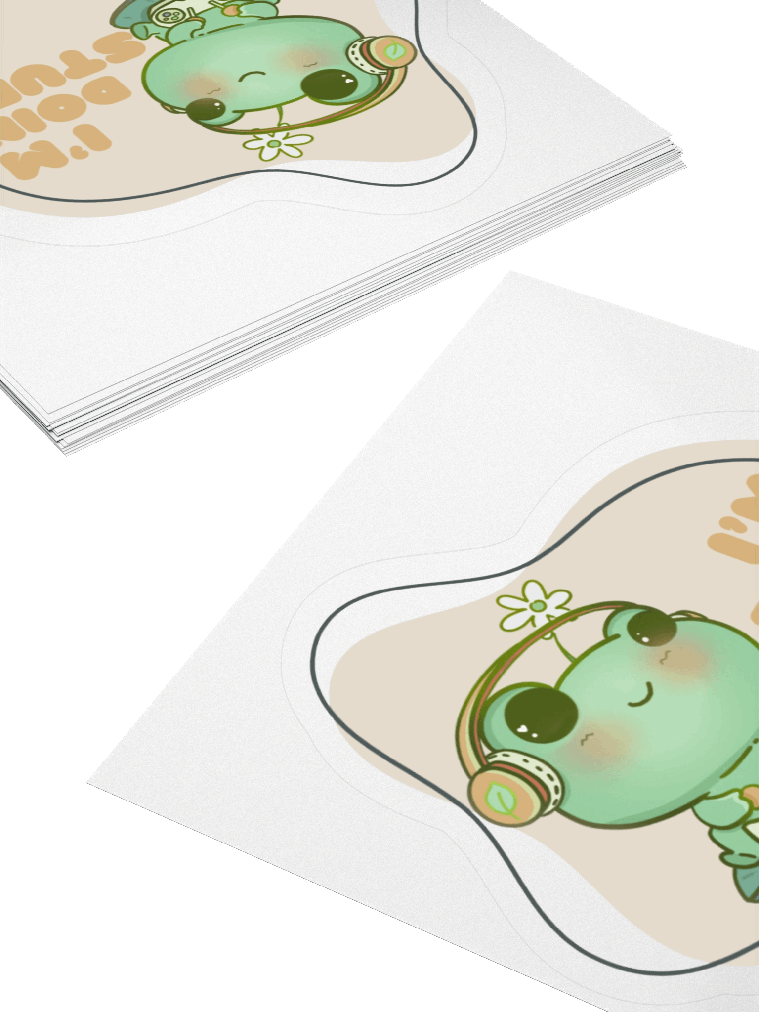 I'm Doin' Stuff Sticker product image (8)