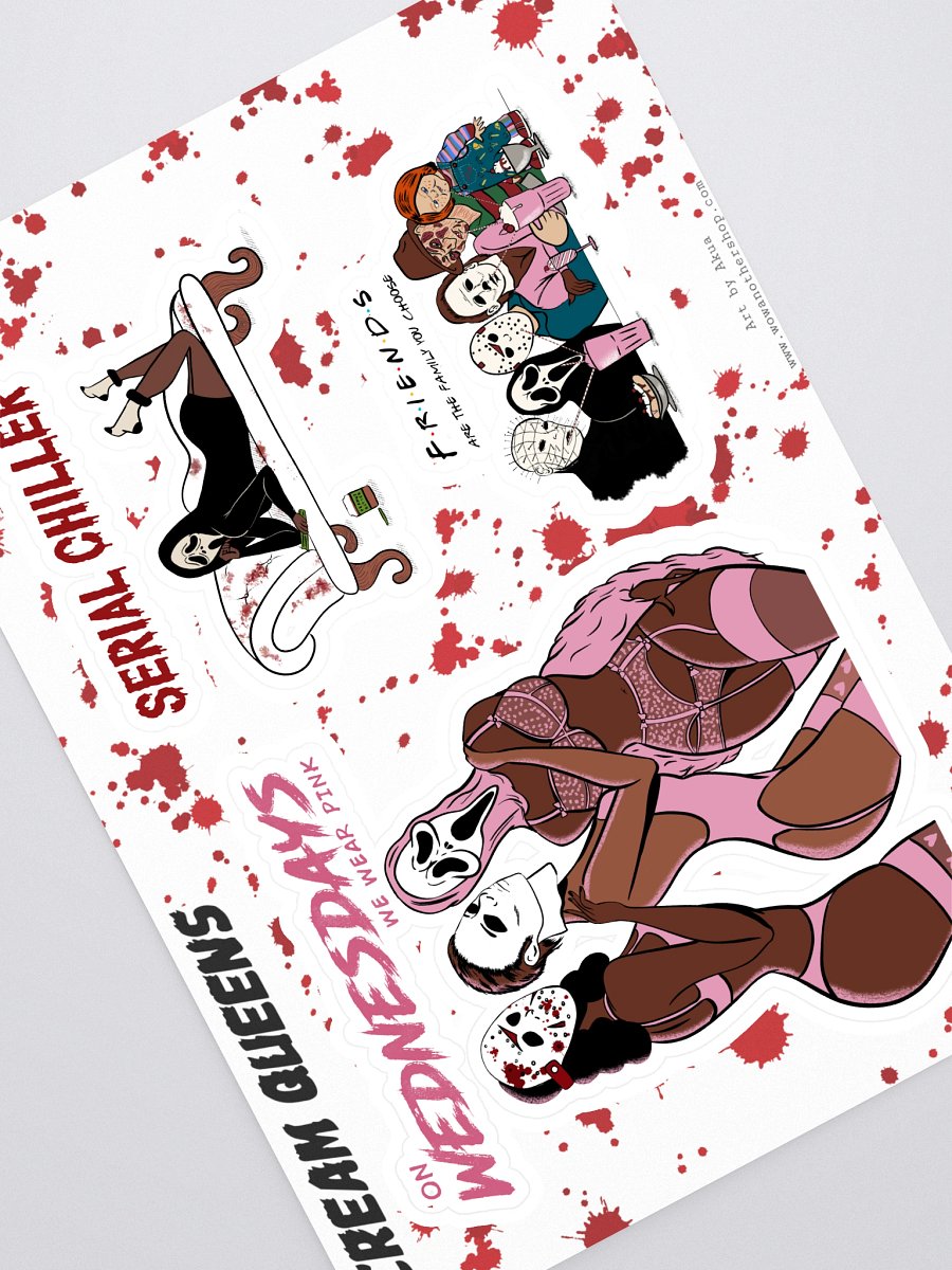 Scream Queens Sticker Sheet product image (1)