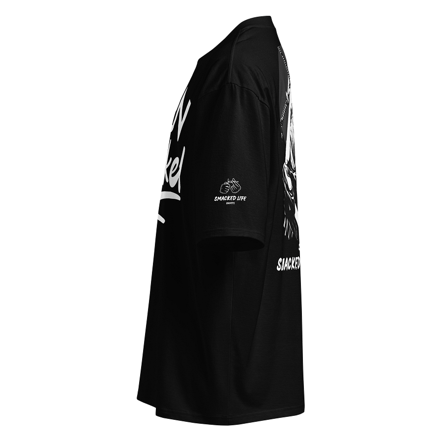 "Born to Be Smacked" Oversized Samurai Tee – Smacked Life Society (Black) product image (3)