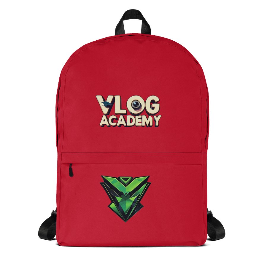 Vlog Academy All-Over Print Backpack product image (1)