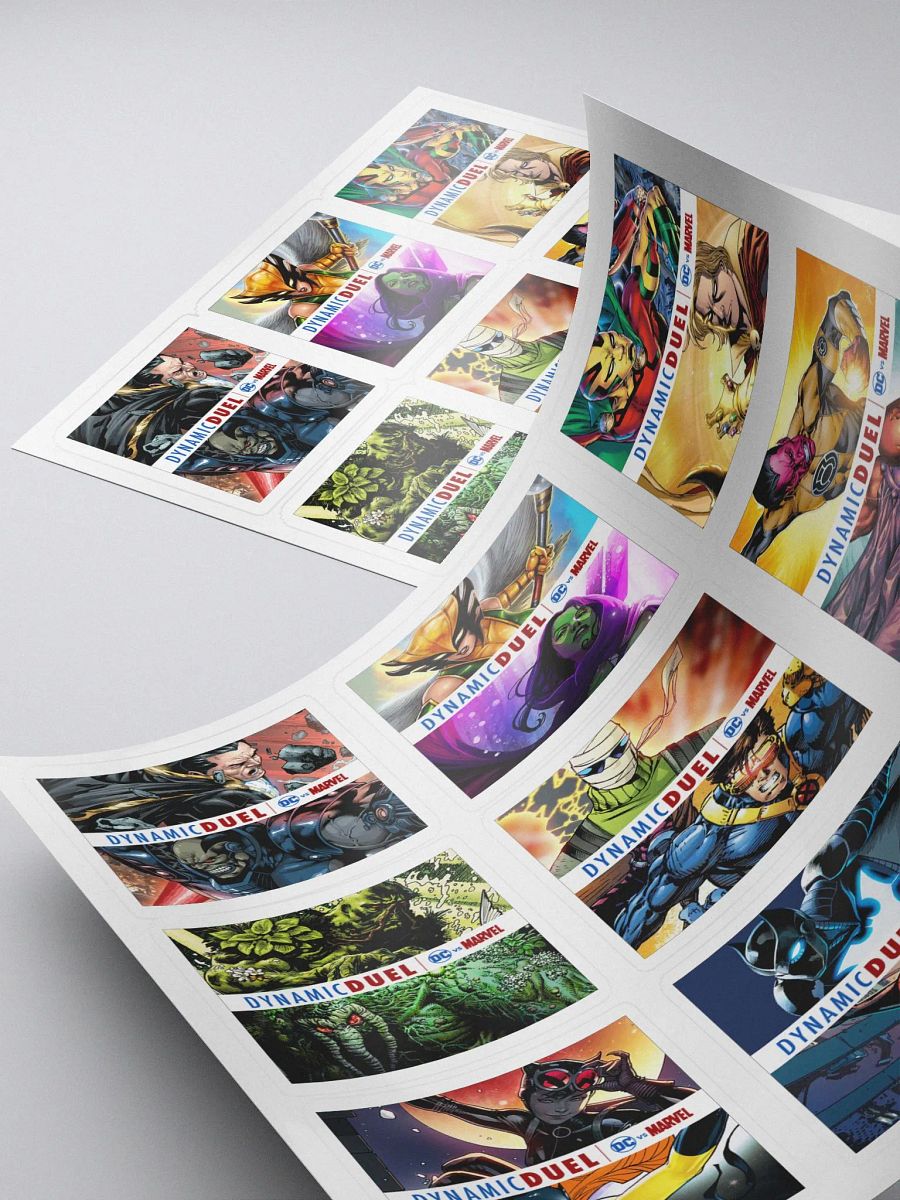 Dynamic Duel Episode Cover Stickers - Series 7 product image (4)