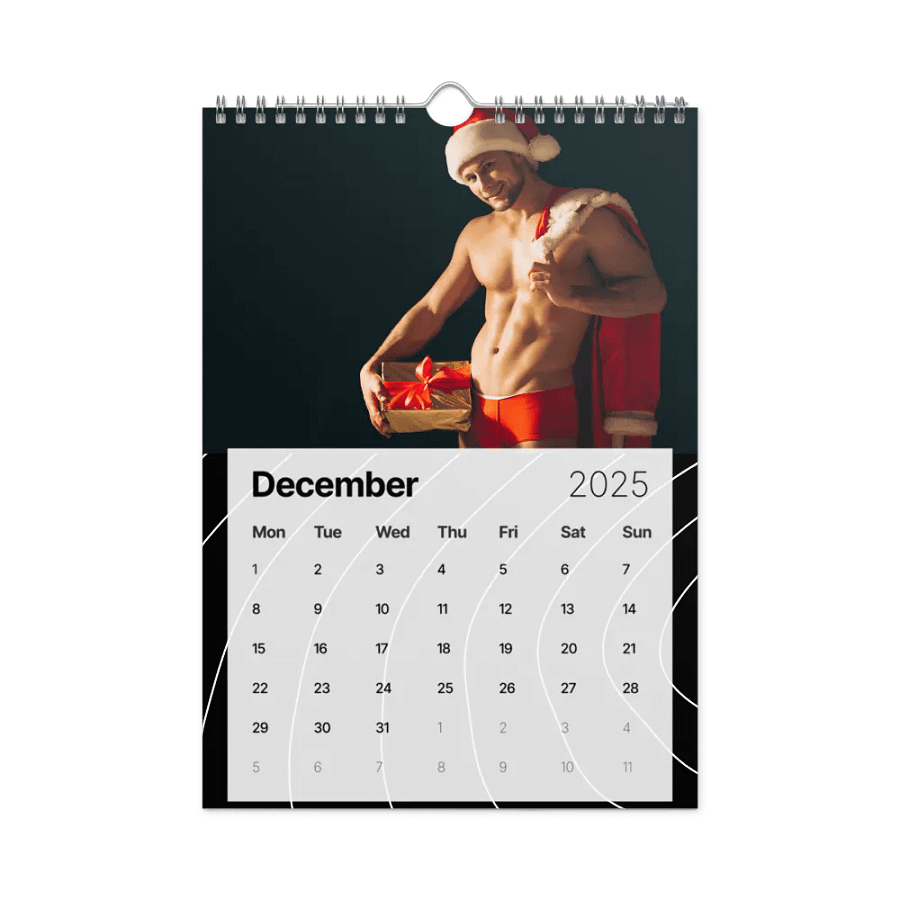 2025 Muscle Hunks Calendar product image (5)