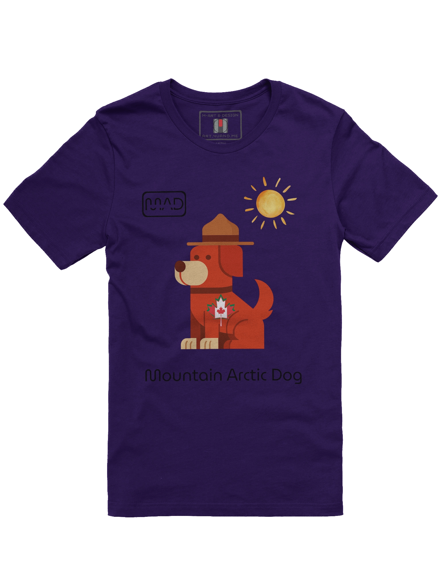 Mountain Active Dog Tee – MAD Style - M-Art & Design product image (2)