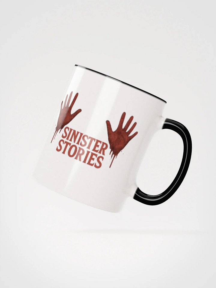 Sinister Stories Horror Mug – “Sip of the Cursed” (11oz & 15oz) 2 Sided product image (2)