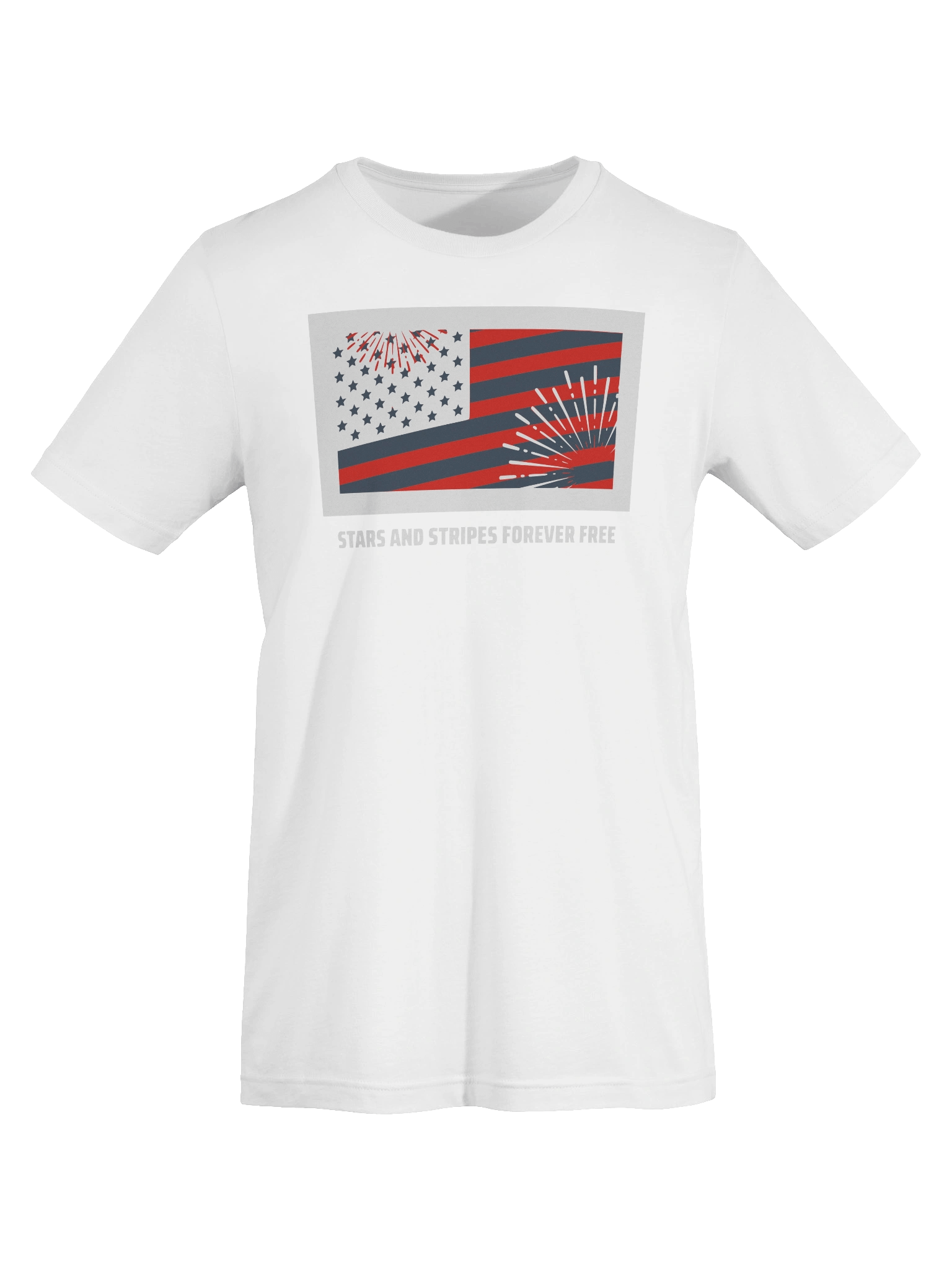 Patriotic Stars & Stripes Fireworks T-Shirt product image (73)