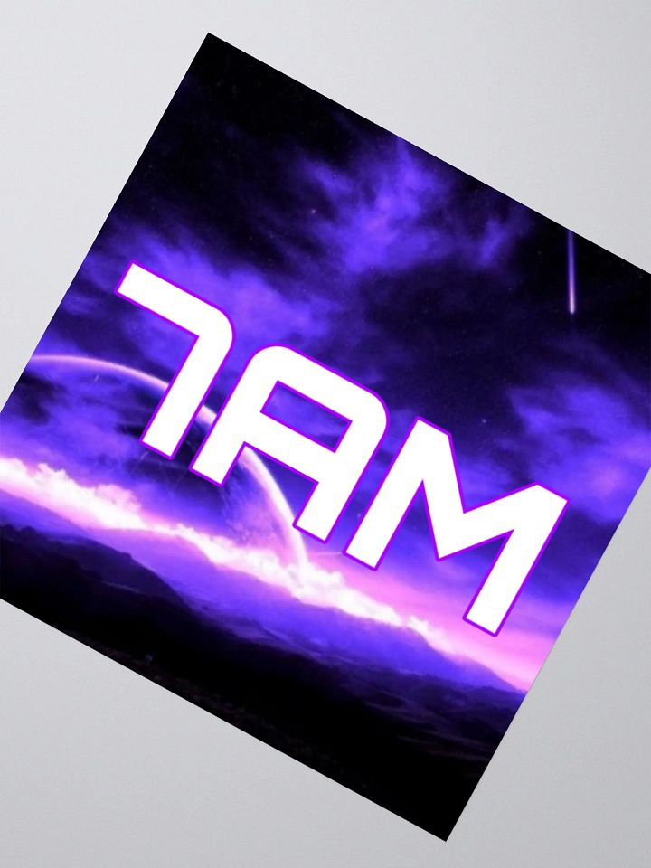 7AM Sticker product image (4)