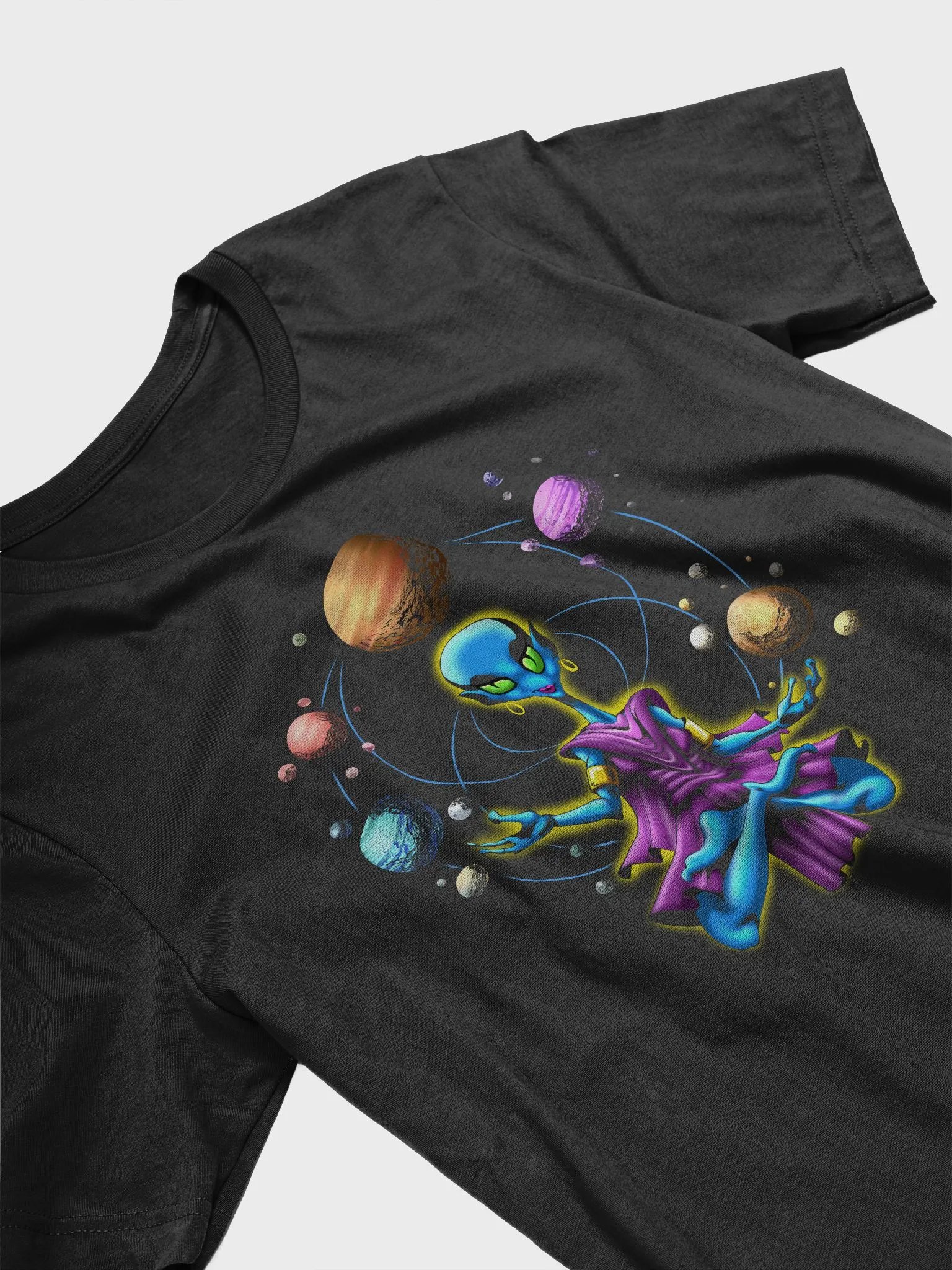 Meditating Alien - T-Shirt product image (33)