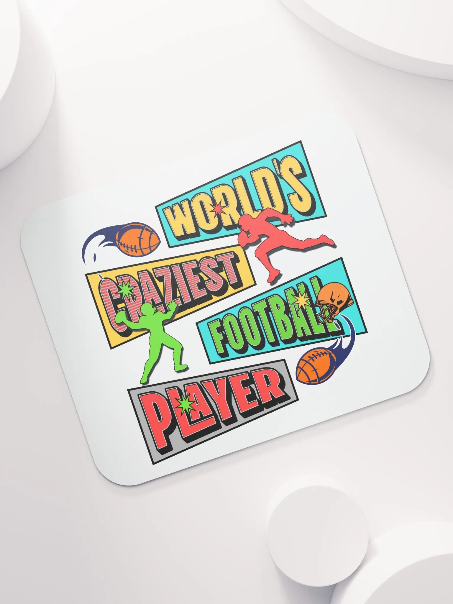 Worlds Craziest Football Player Dynamic Mouse Pad product image (5)
