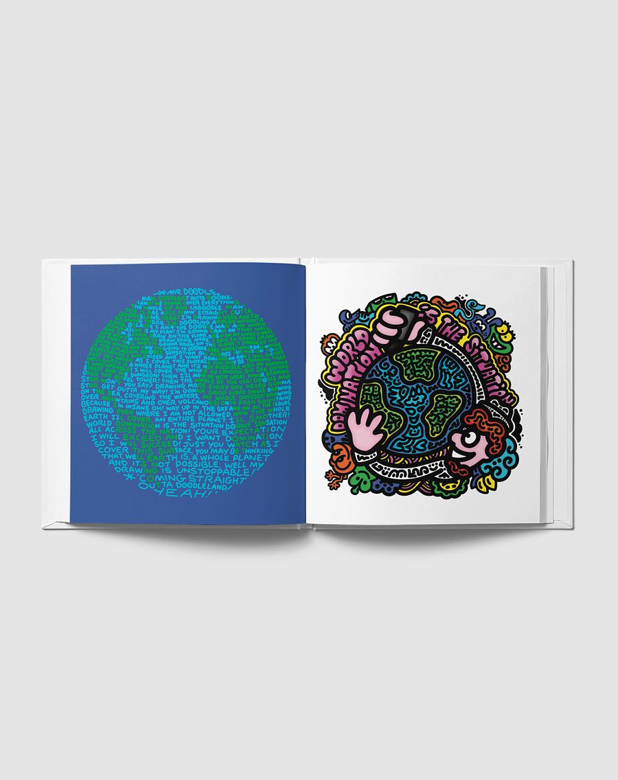 (Pre-Order) 'Straight Outta DoodleLand' Special Edition, Signed Hardback Book Vinyl product image (2)