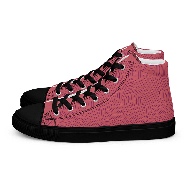 Retro Wave Women's High Top Shoes product image (1)