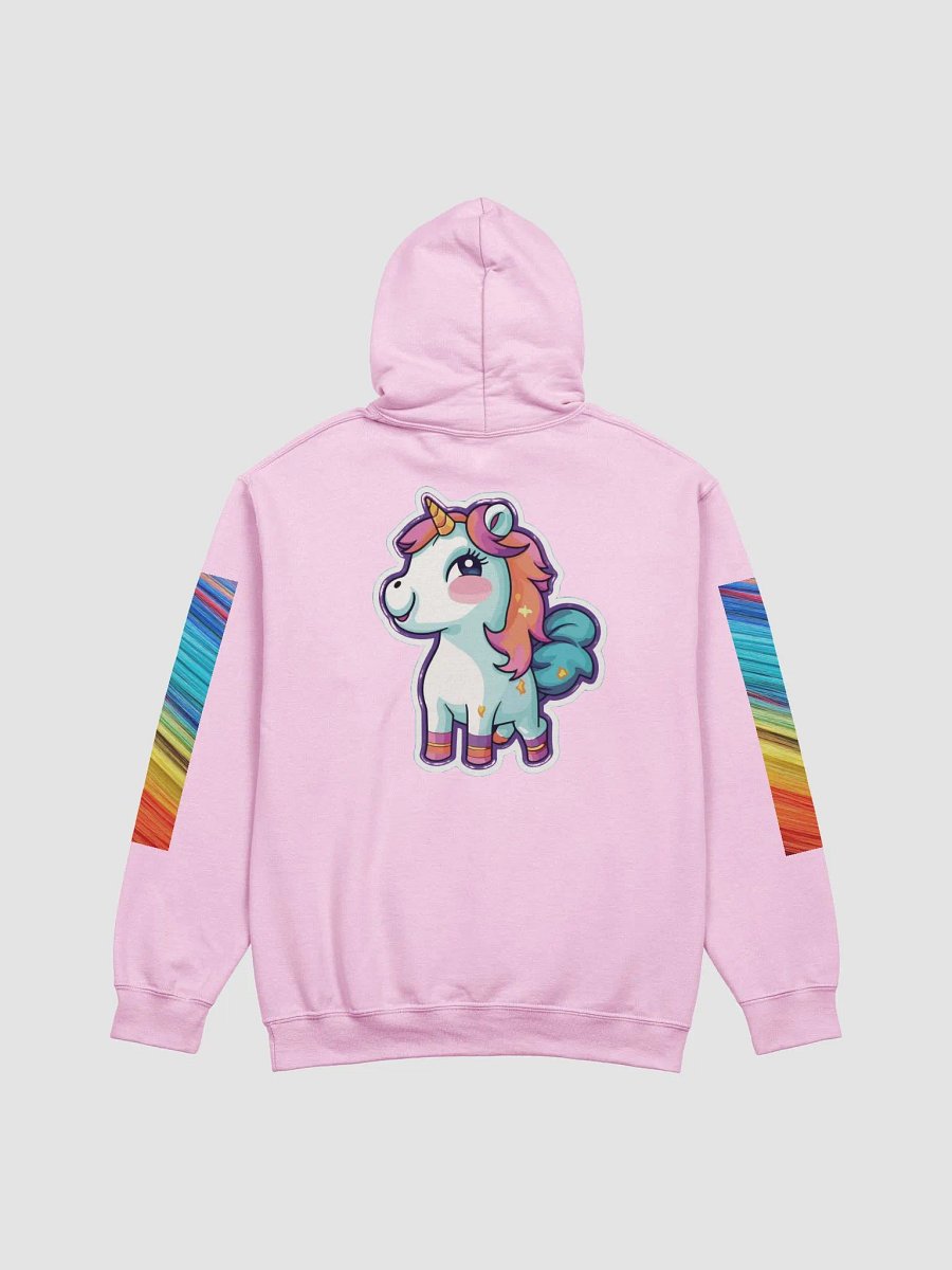 Unicorn Print Hoodie with Kangaroo Pocket product image (4)