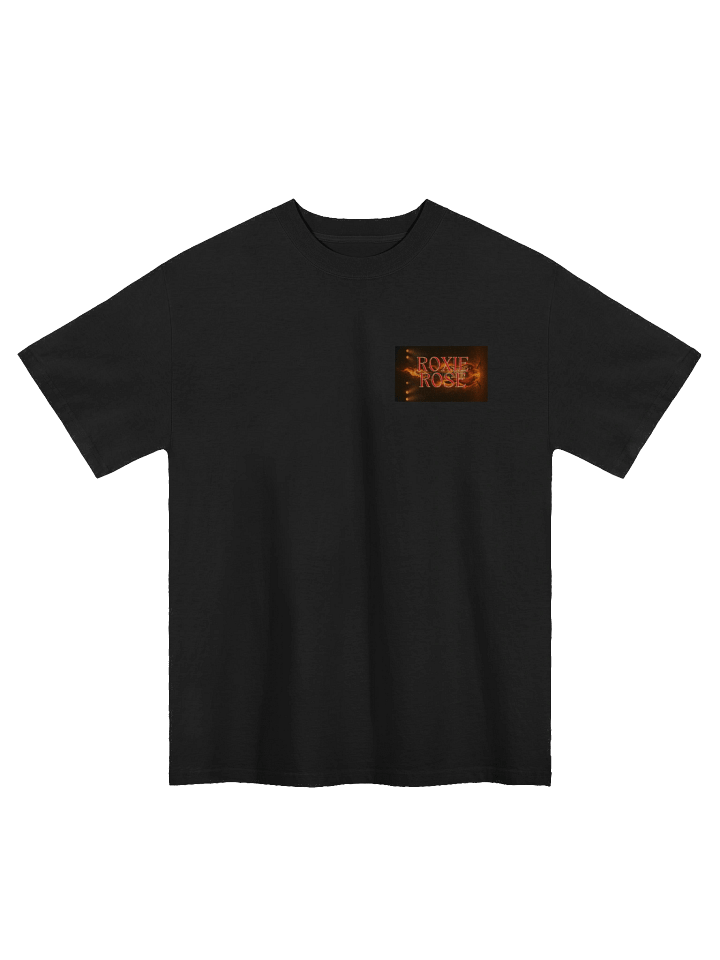 Roxie Rose Flaming Rockstar Oversized Tee product image (1)