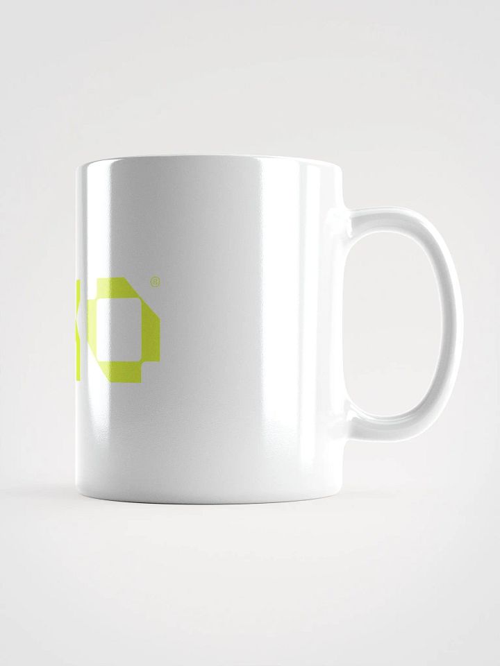 EKO's Yellow Logotype Mug (White) product image (1)