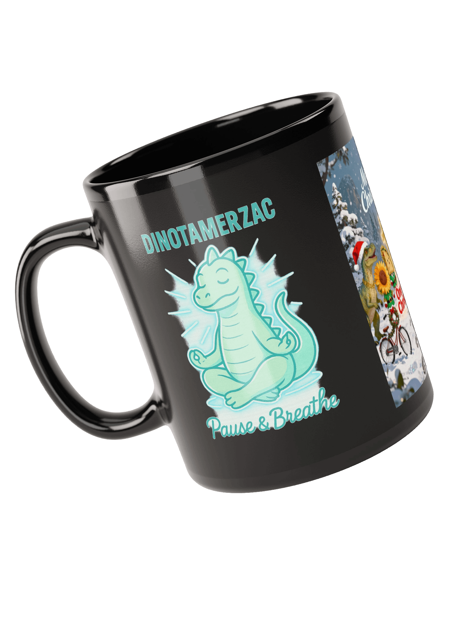 Merry Dino Christmas Mug product image (5)