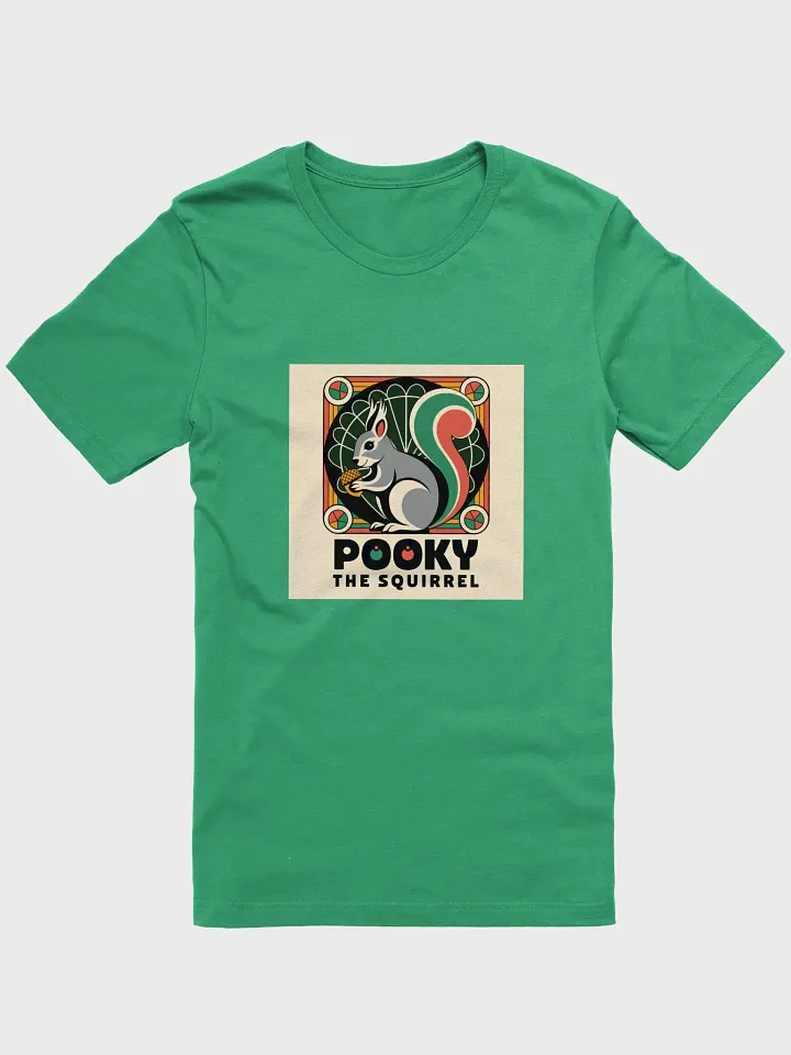 Super Soft and Flattering Tee: Art Deco Pooky The Squirrel product image (1)