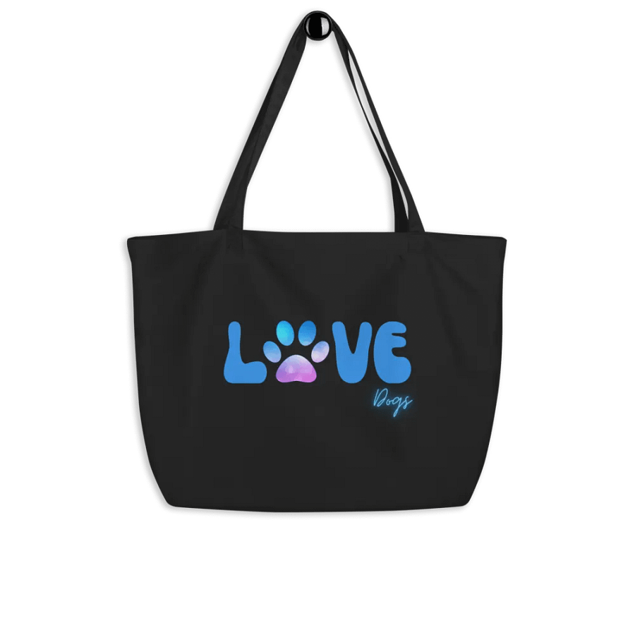 Pawfect Love Dogs Organic Canvas Tote product image (4)