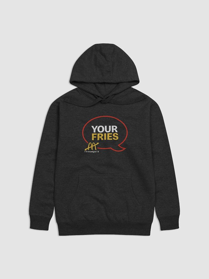 Your Fries (Hoodie, Black) x TMR product image (1)