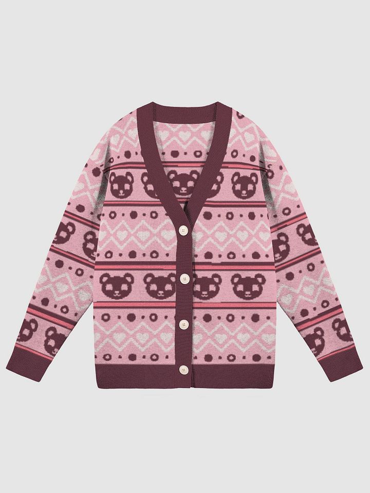 TeddyChan Christmas Cardigan - Pink product image (2)