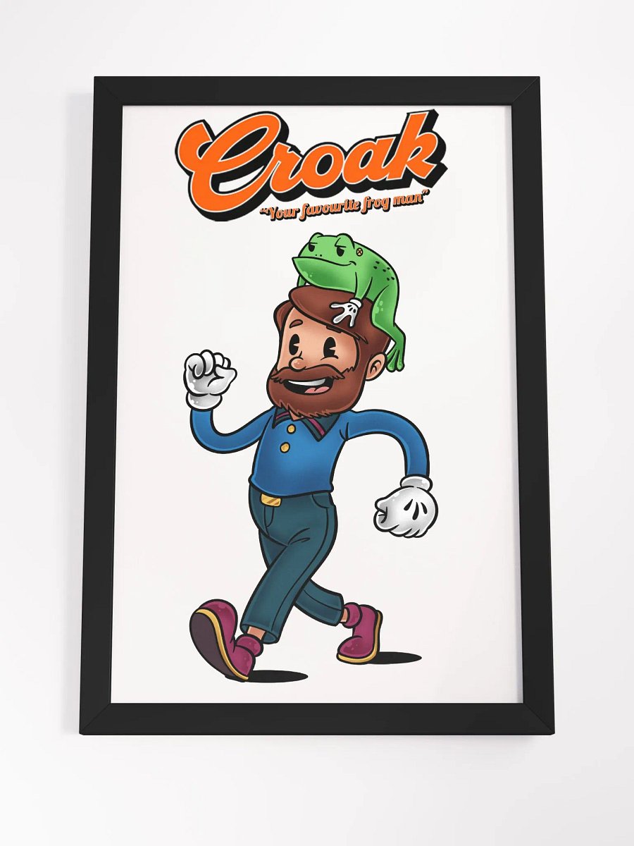 Croak 2024 Logo Print product image (8)
