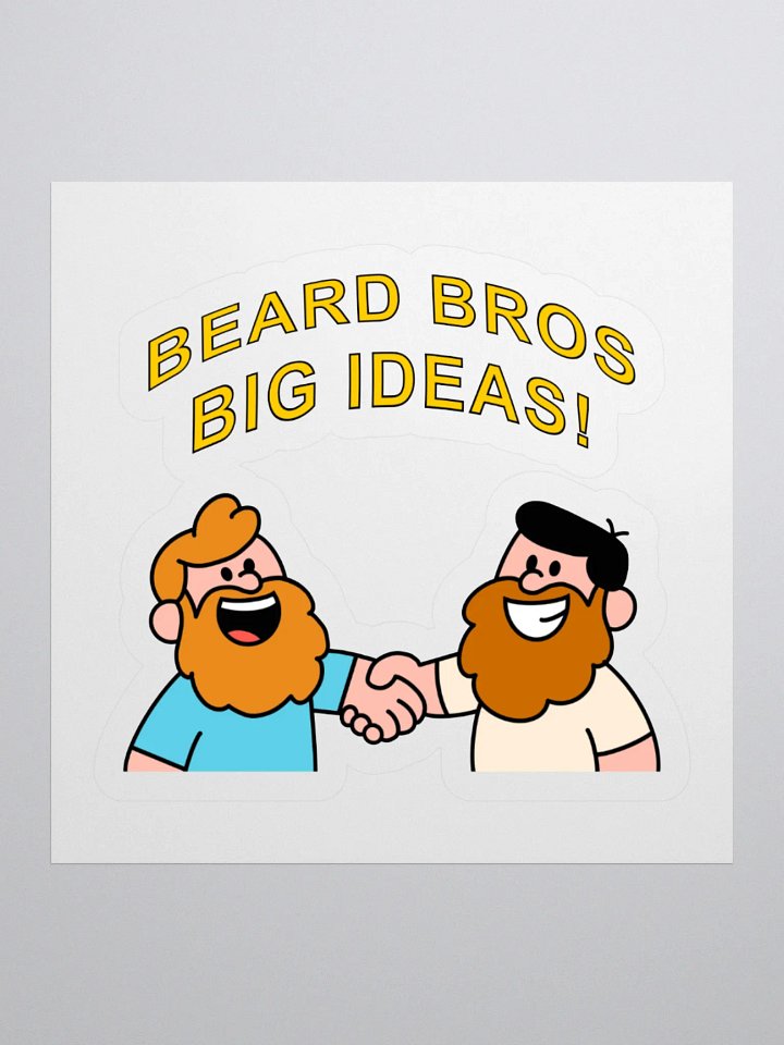 Beard Bros Big Ideas Sticker Set product image (3)