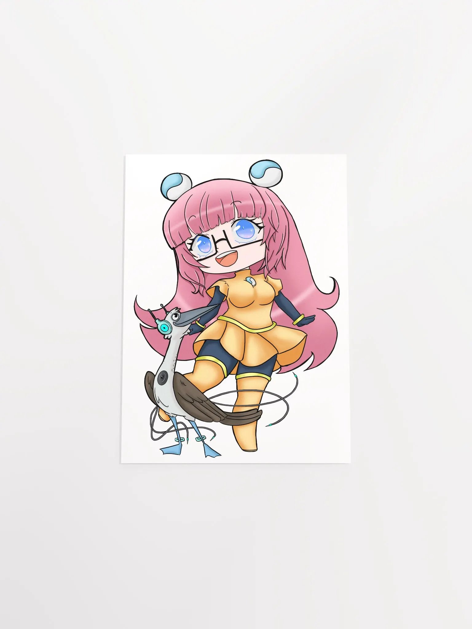 Squeaky's Brainrot Cosplay 5"x7" Print - Yome.EXE product image (4)