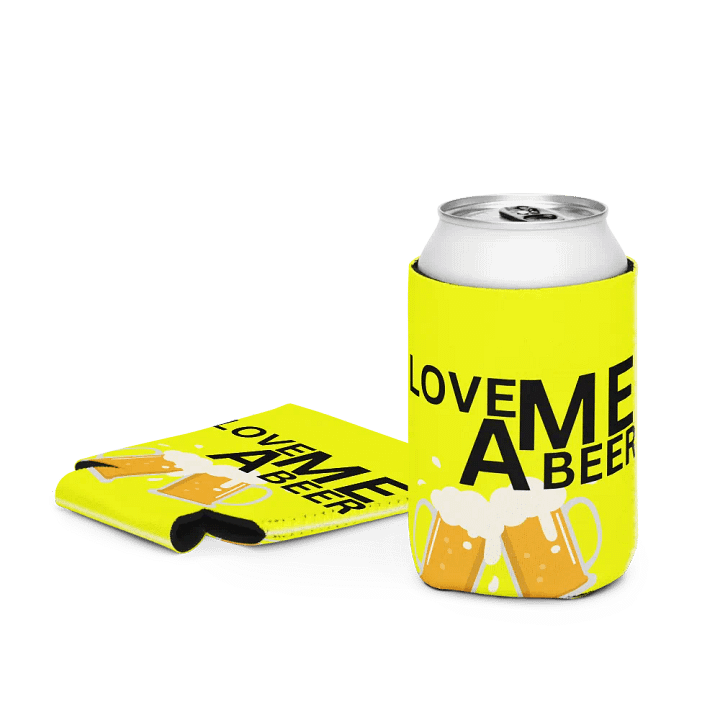 LOVE ME A BEER Can Cooler product image (2)