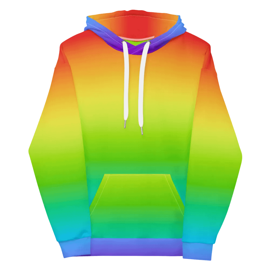 Rainbow Recycled Unisex Hoodie product image (12)
