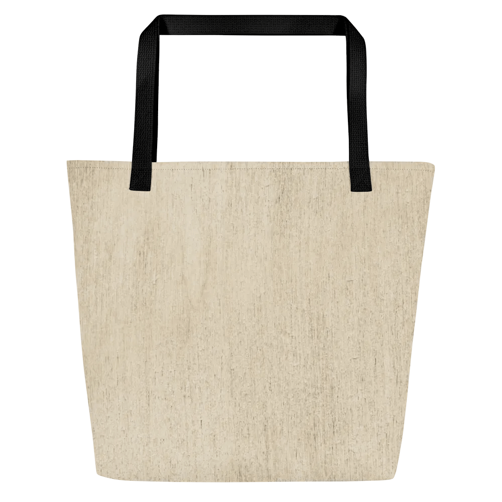 Wood Grain Look Tote/ Shopper Bag, Fade Proof, Machine Washable, Internal Pocket product image (1)