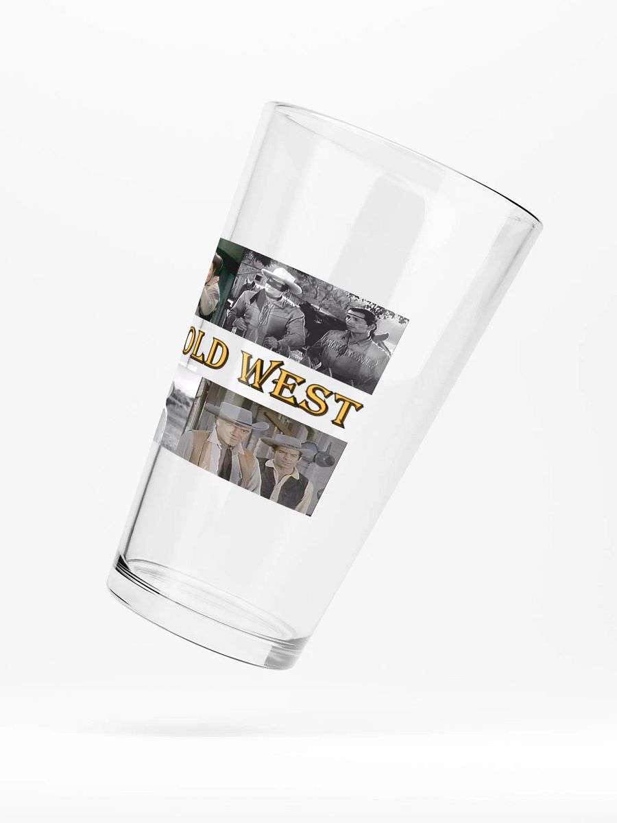"Turbid" Vintage Western Collage Shaker Pint Glass product image (5)