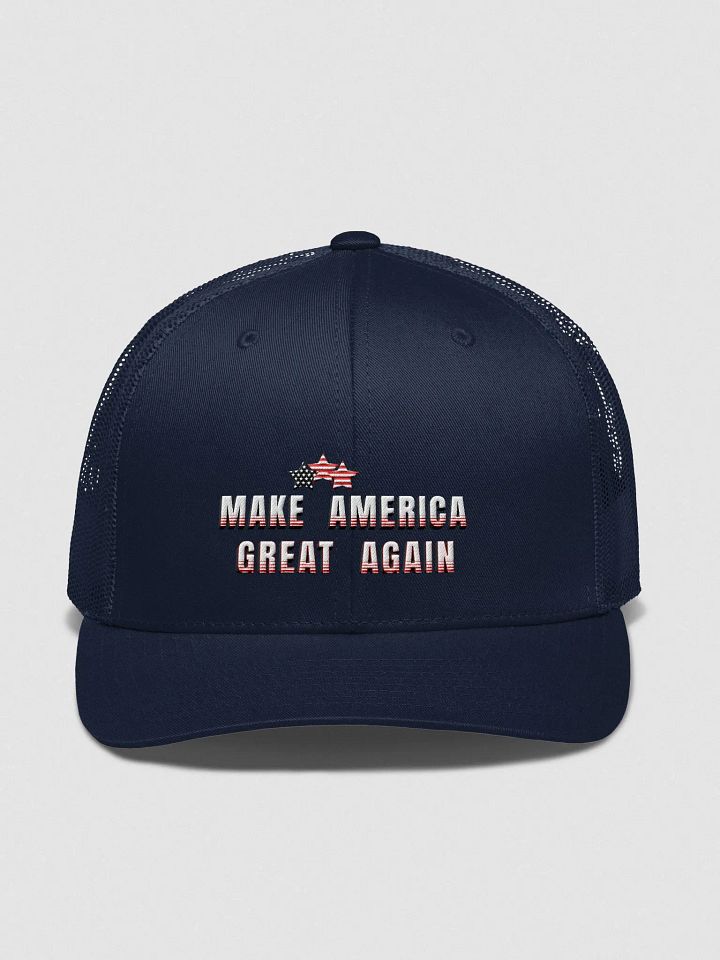 Yupoong Retro Trucker Hat Make america Great Again product image (1)