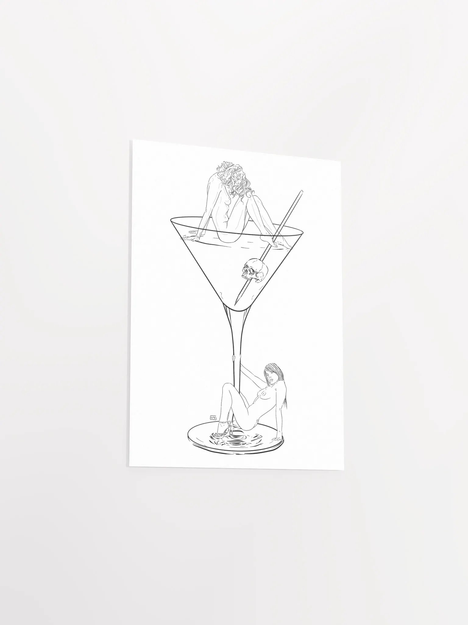 First Sip Feeling - Poster Print product image (7)