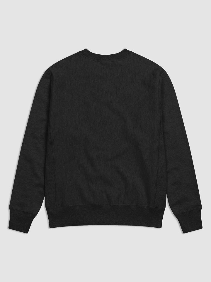 black on black Alien Society Champion Sweatshirt product image (2)
