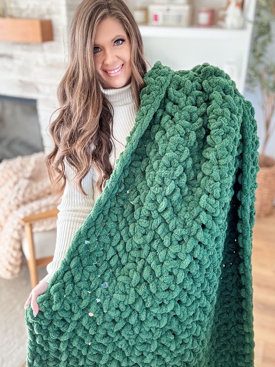 Colossal Cuddles Blanket Crochet Pattern product image (5)