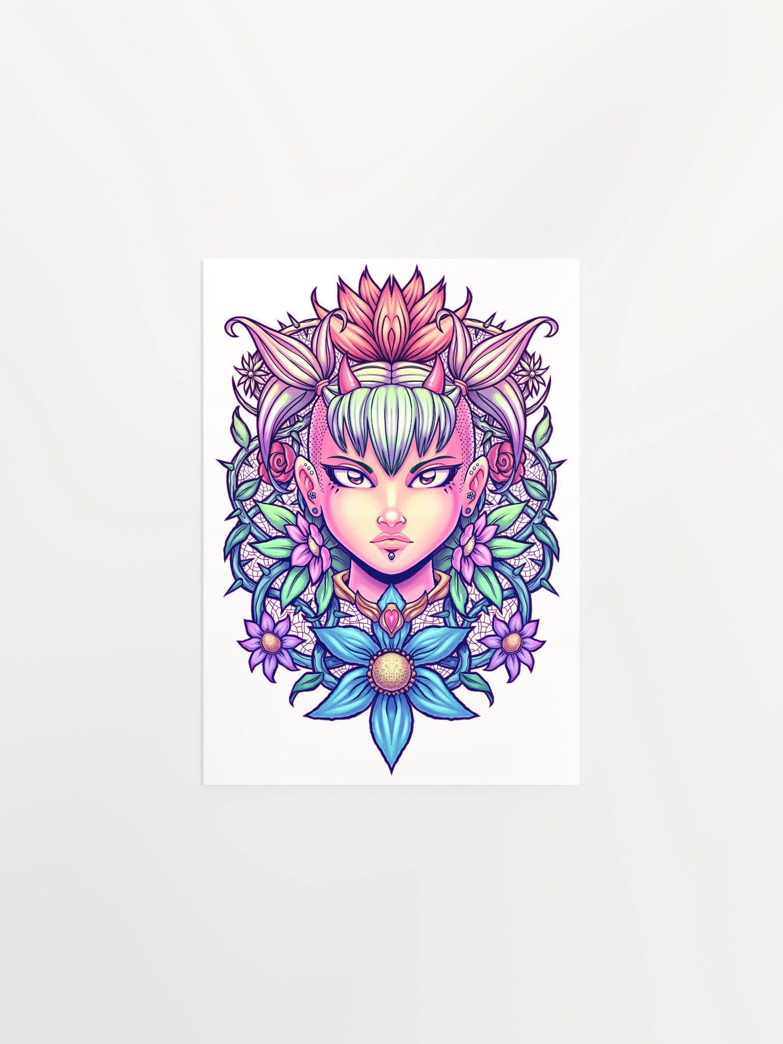 Petal Demon Matte Poster product image (3)
