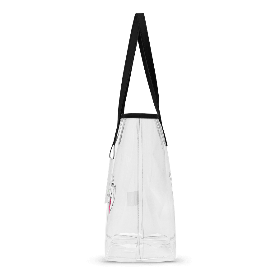 I Love Boo-Tea Clear Tote Bag product image (3)