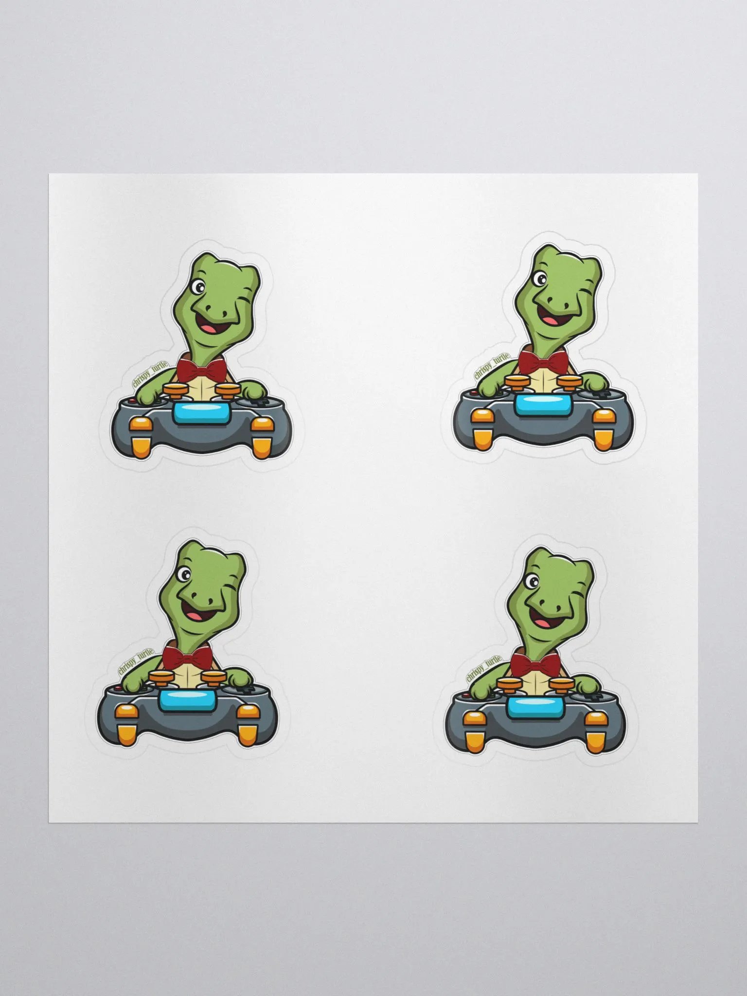 Turtle gaming stickers product image (1)