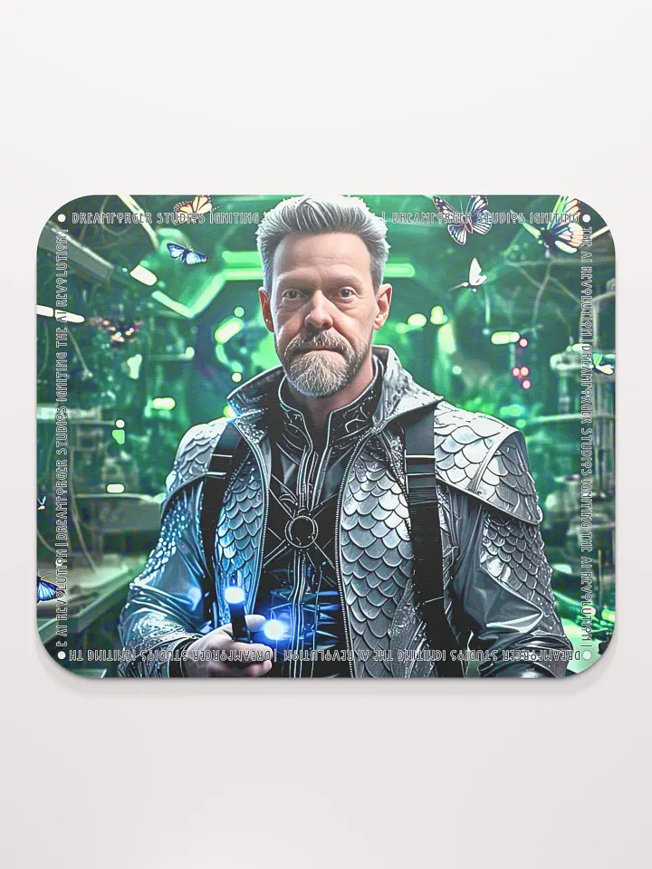 The AI Dreamforger: CyberPunk Mouse Pad product image (2)