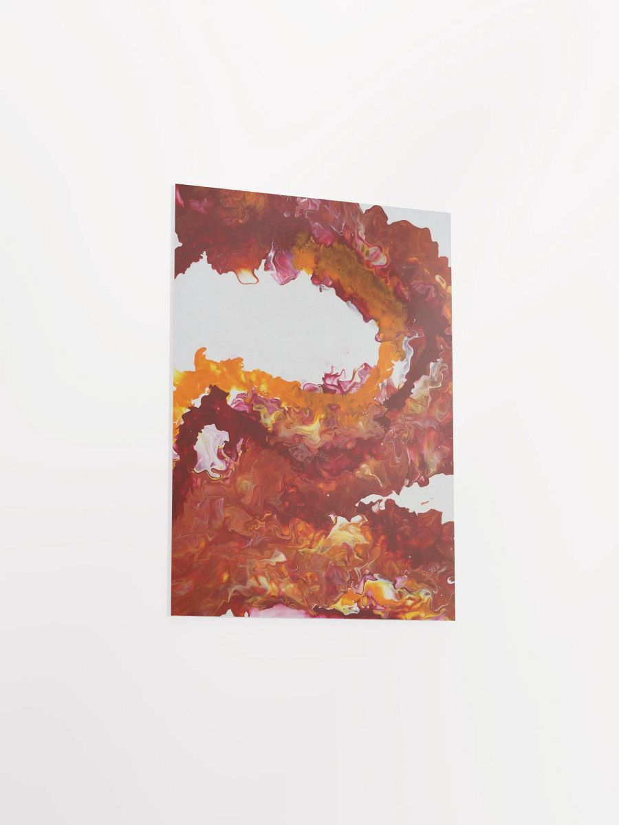 Acrylic Pour Printed Matte Poster - #05MO Design product image (5)