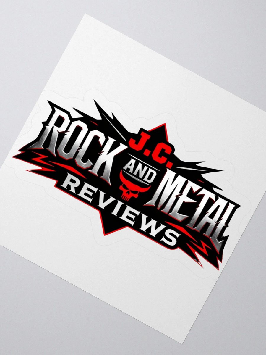 JC Rock and Metal Reviews Stickers product image (4)