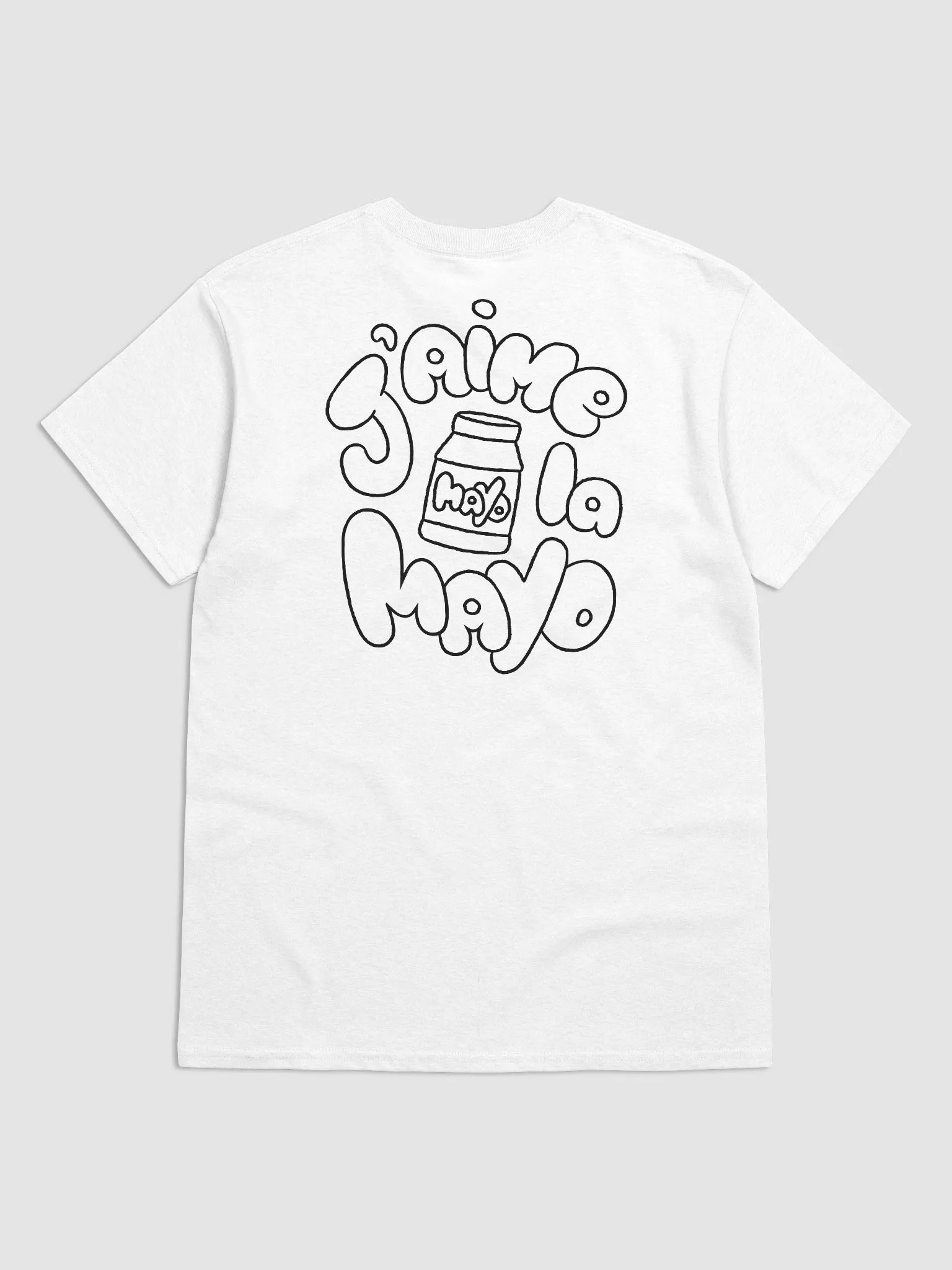T-shirt unisexe - J'aime la mayo product image (2)