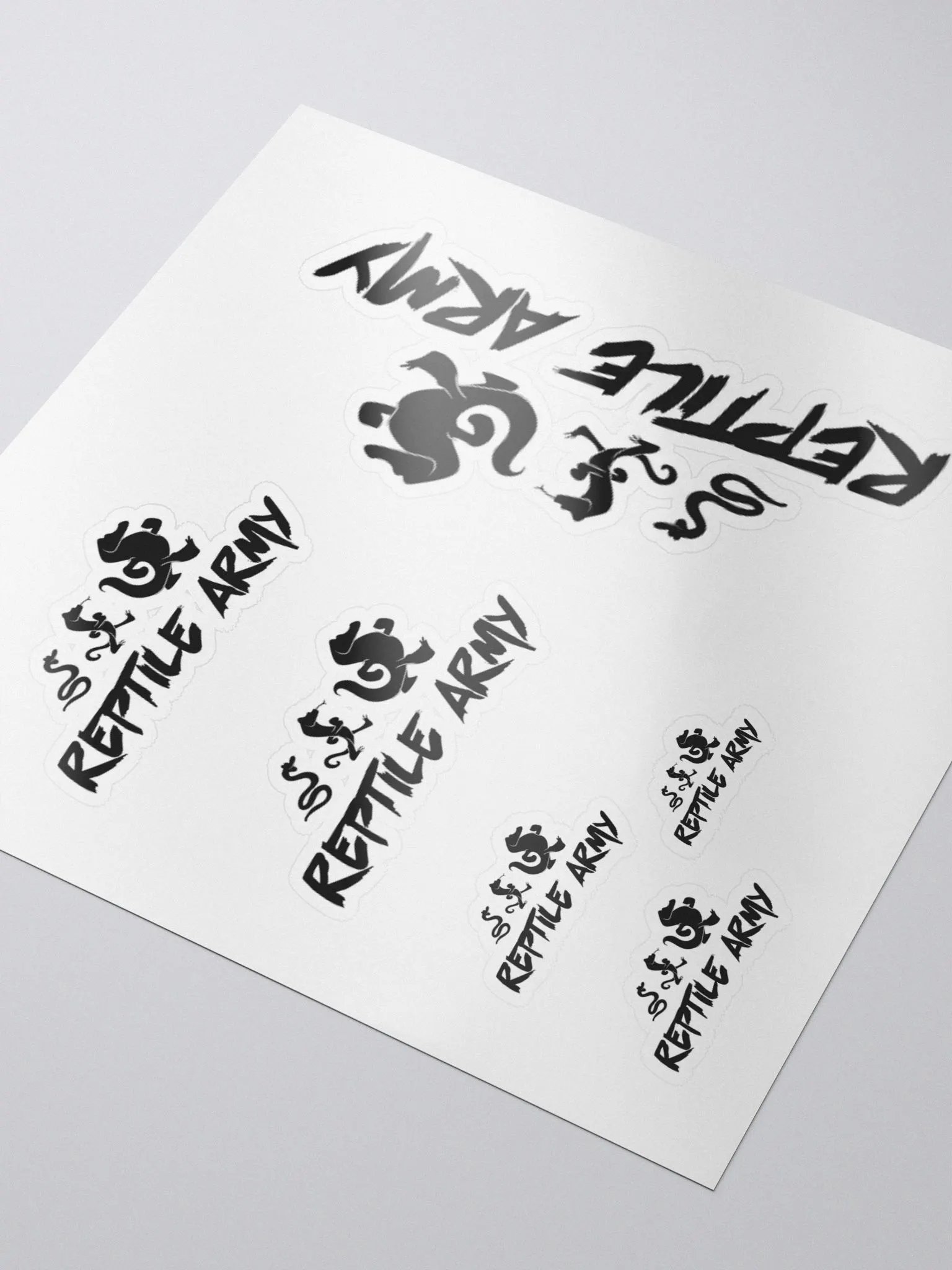 Reptile Army Sticker Sheet product image (3)