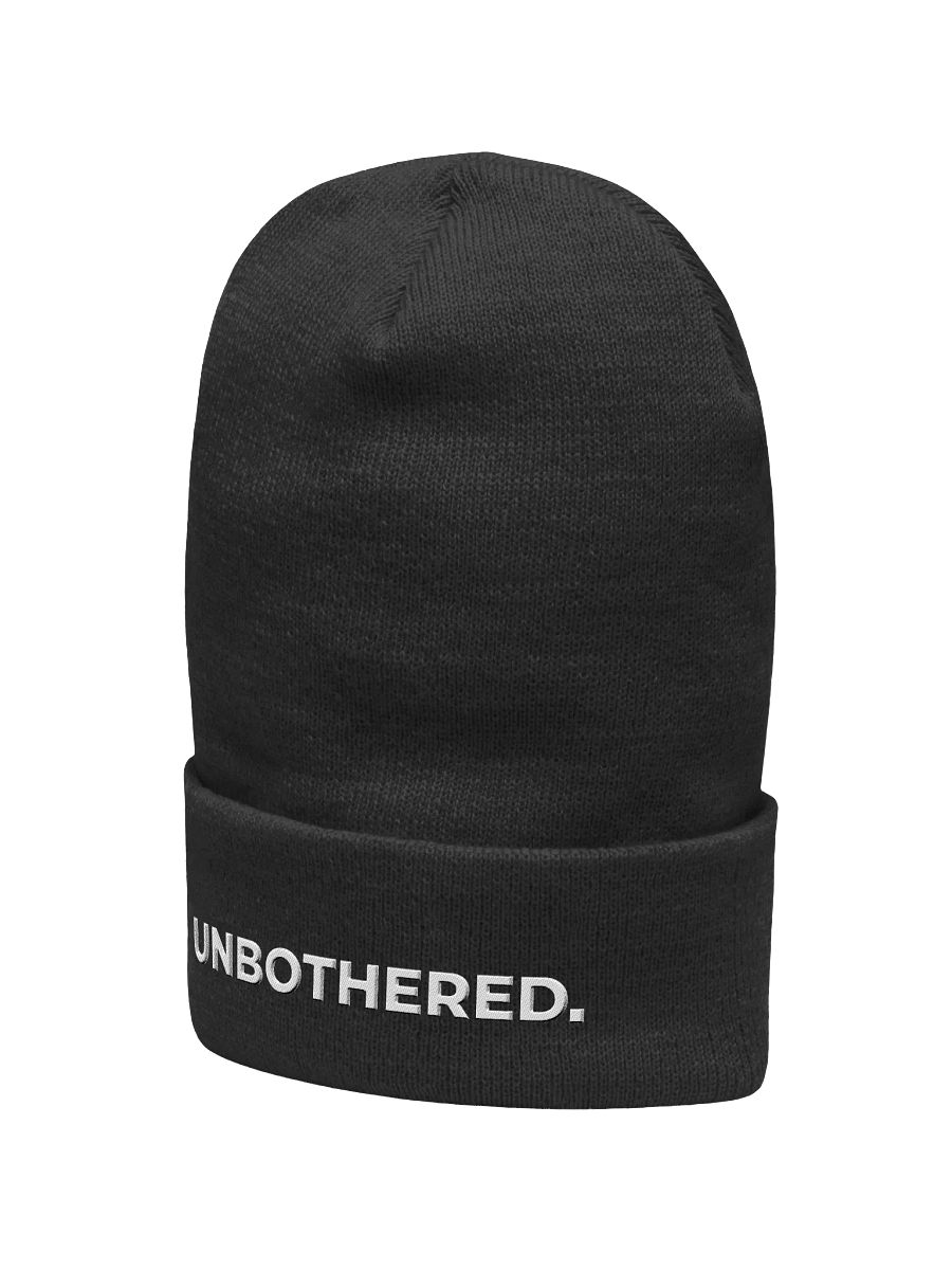 UNBOTHERED. Embroidered Beanie product image (15)