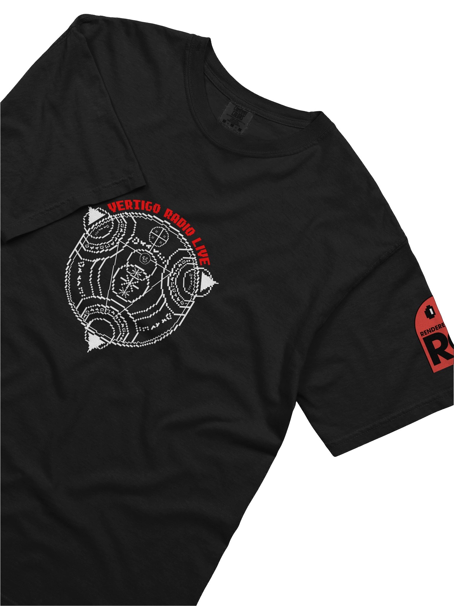 Vertigo Radio Live T-Shirt: Pixel Red product image (51)