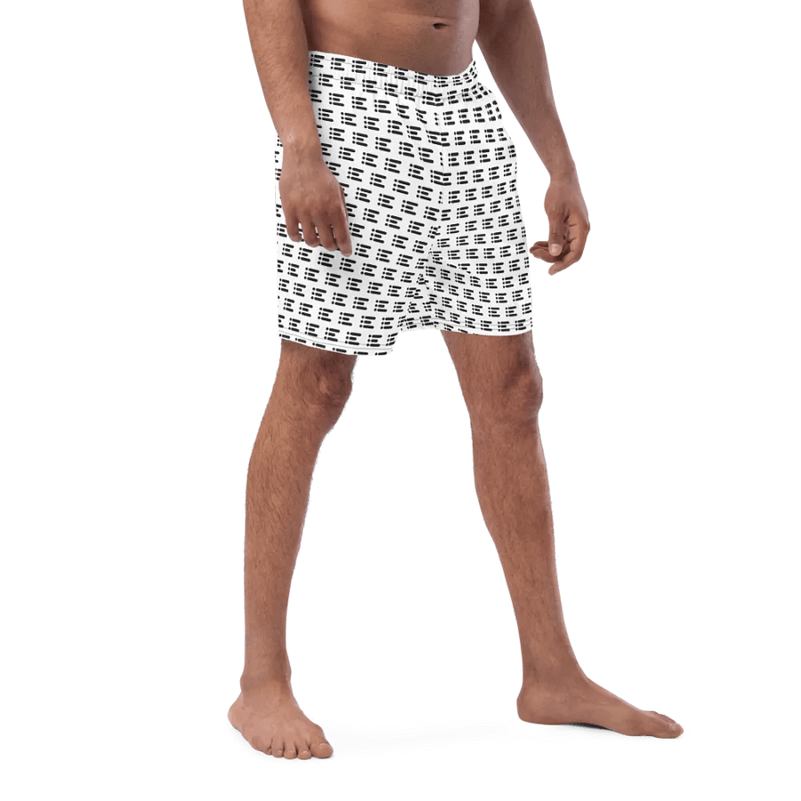 All-Over Print Swim Trunks w/ Pattern product image (8)