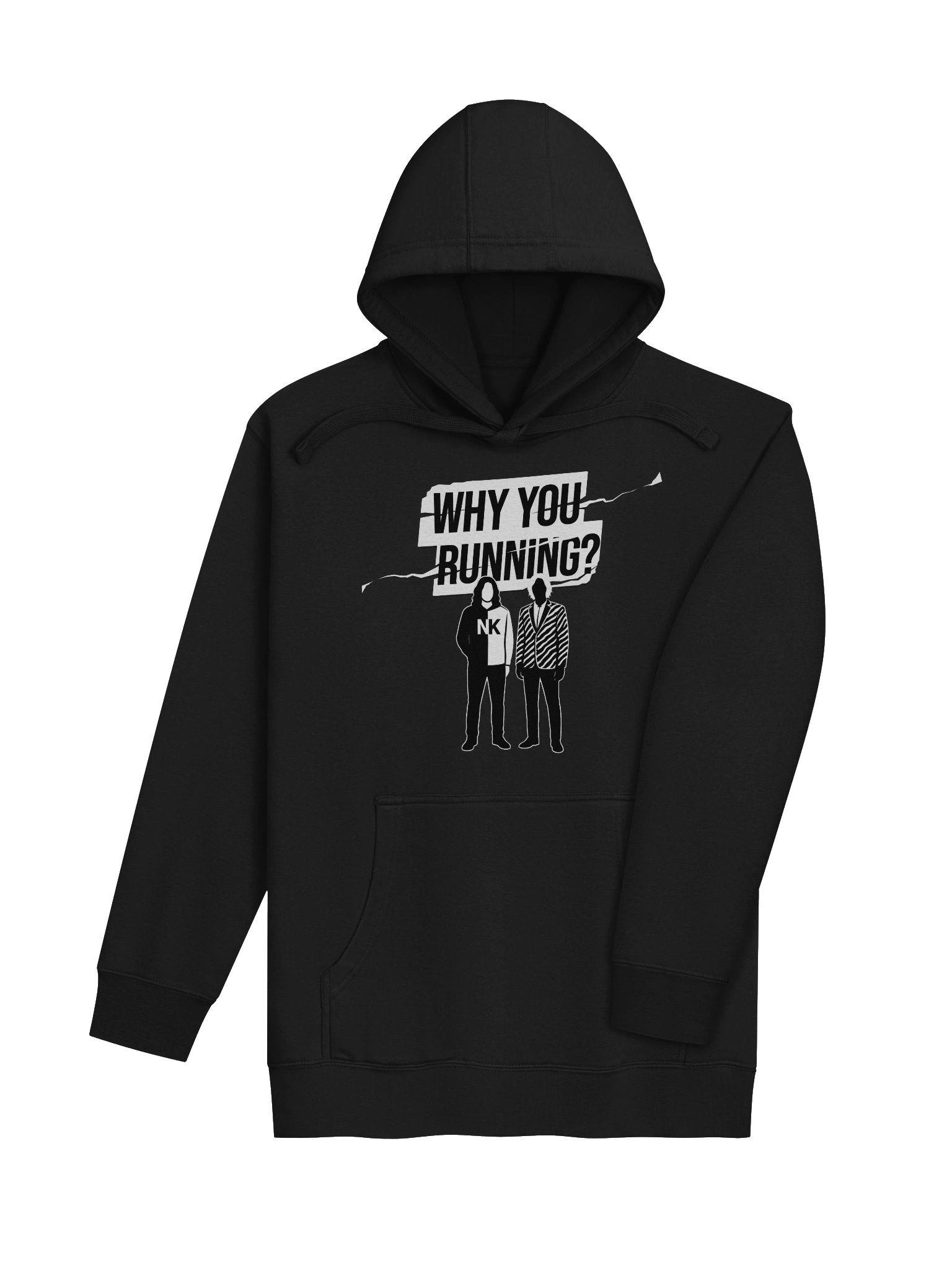 “Why You Running?” Unisex Hoodie product image (30)