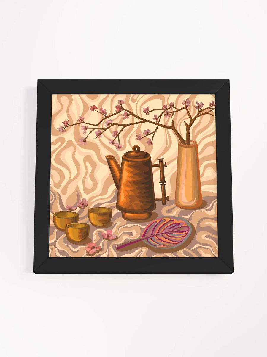 Autumnal Tea Time Framed Poster - Coffee Shop No. 4 product image (49)