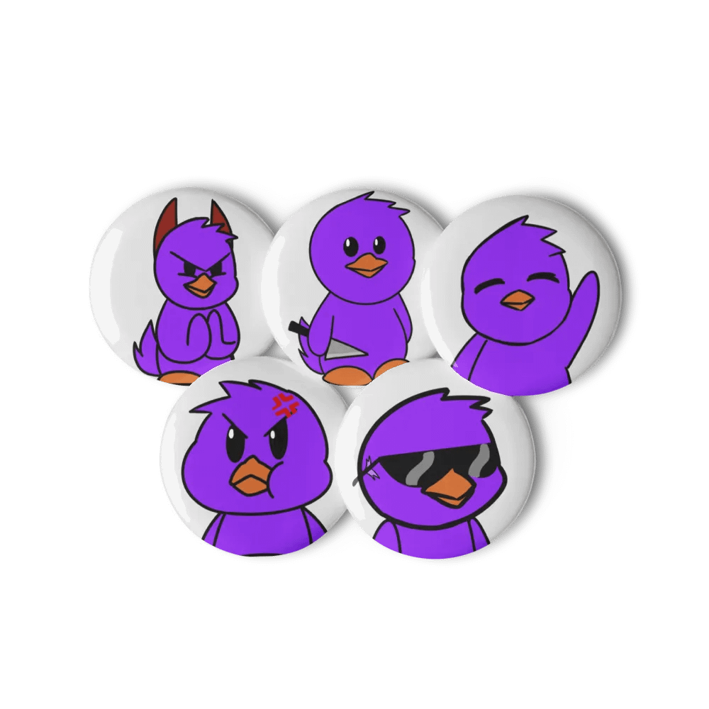 Duck Mascot Pin Pack product image (11)