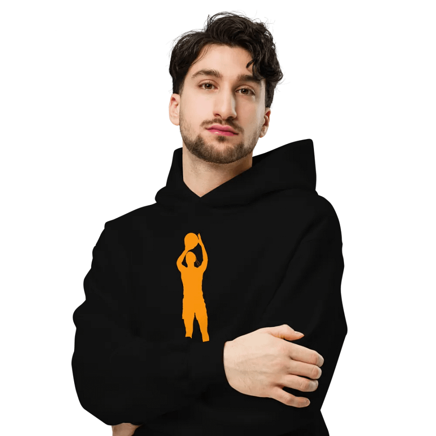 22BA Premium Oversized Hoodie Black product image (6)