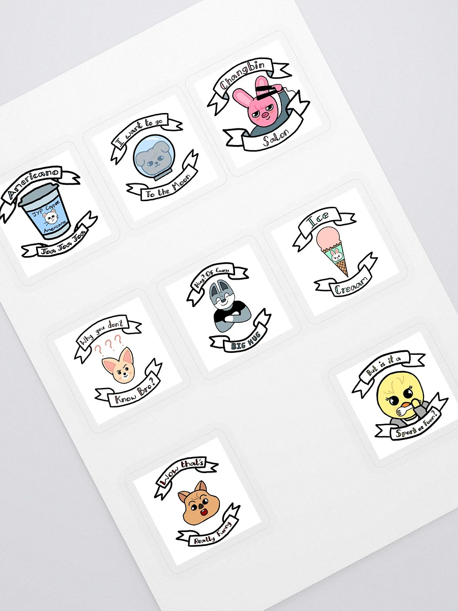 Banner Quote Sticker Sheet product image (1)